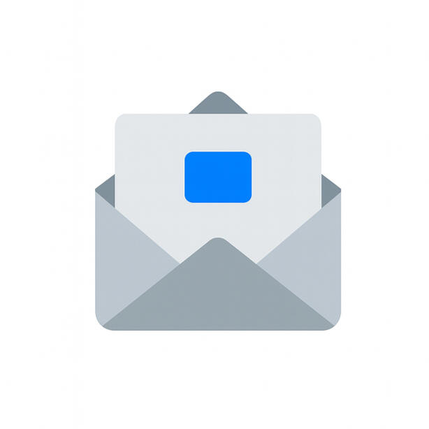 Gray-blue envelope icon symbolizing personalized outreach. Text: "Make Them Want You – Using our AI platform we generate personalized email messages to your audience that result in conversations and interactions."